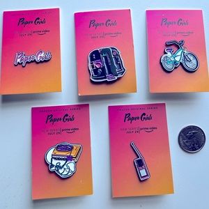 Paper Girls Pin Set